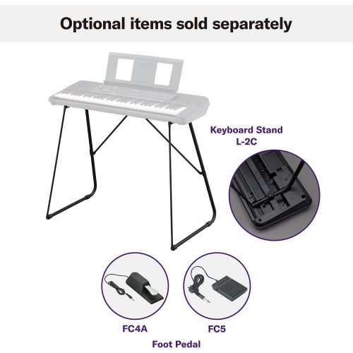 야마하 Yamaha, 61-Key PSR-E273 Portable Keyboard (Power Adapter Sold Separately)