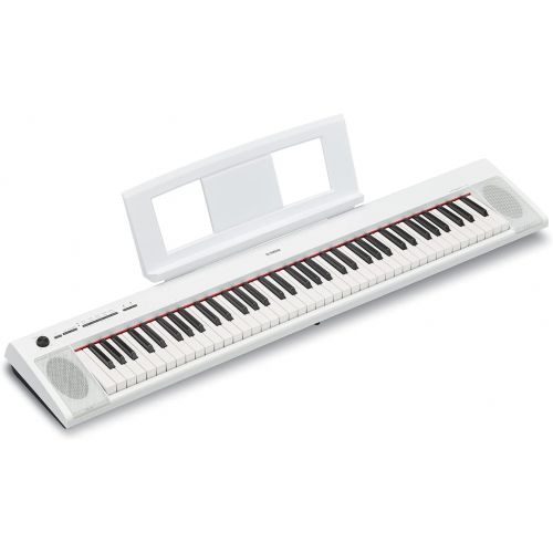 야마하 Yamaha NP32 76-Key Lightweight Portable Keyboard, White