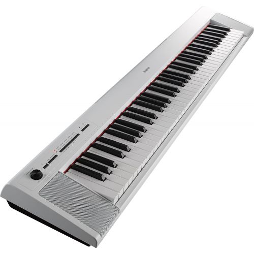 야마하 Yamaha NP32 76-Key Lightweight Portable Keyboard, White