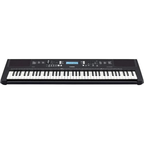 야마하 Yamaha PSR-EW310 EPS 76-Key Educational Keyboard Pack with Power Supply, X-Style Stand, Headphones, USB Cable, and Instructional Software, YAM PSREW310