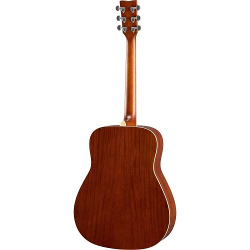 야마하 Yamaha FG820 Solid Top Acoustic Guitar, Natural