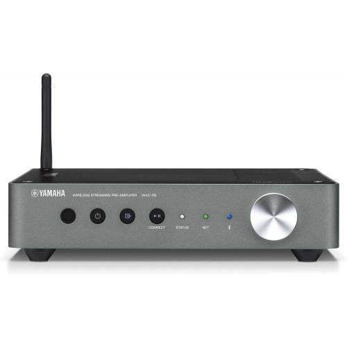 야마하 Yamaha Audio Yamaha WXC-50 MusicCast Wireless Streaming Preamplifier (Dark Silver)