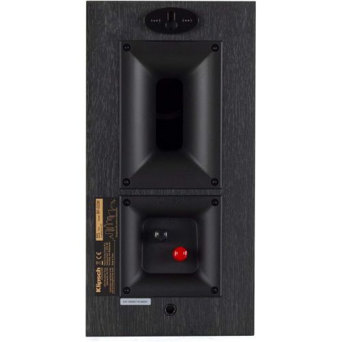 야마하 Yamaha RS202BL Bluetooth Stereo Receiver Bundle with Klipsch RP-500M Reference Premiere Bookshelf Speakers - (Pair) Ebony