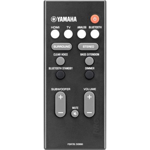 야마하 Yamaha FSR78 ZV28960 OEM Remote Control for ATS-1060, ATS1060, YAS106, YAS-106