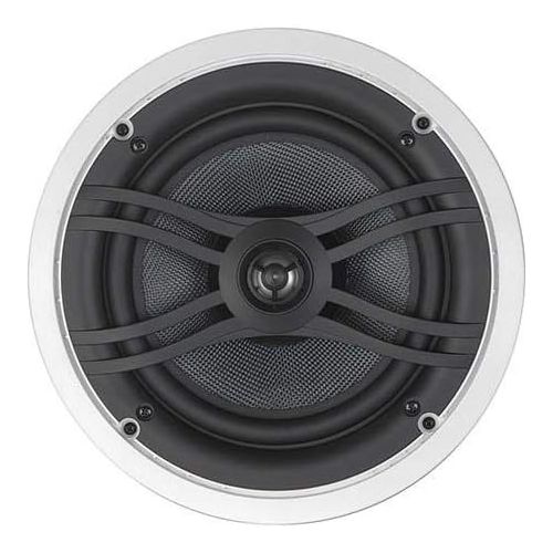 야마하 Yamaha Audio Yamaha NS IW560C 8 2 Way In Ceiling Speaker System for Custom Installations (White)