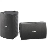 Yamaha Audio Yamaha NS-AW294BL Indoor/Outdoor 2-Way Speakers (Black,2)