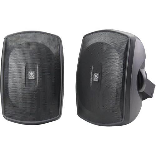 야마하 Yamaha Audio Yamaha NS AW390BL 2 Way Indoor/Outdoor Speakers (Pair, Black) (Discontinued by Manufacturer)