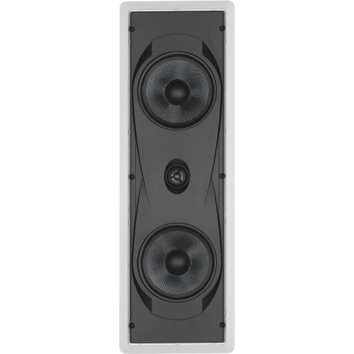 야마하 Yamaha In-Wall 150 watts Natural Sound 2-Way Speaker with 1 Titanium Dome Swivel Tweeter & Dual 6-1/2 Kevlar Cone Woofers for Enhanced Center Channel, Plasma LCD Big Screen TV or a