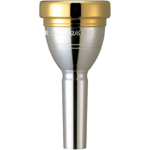 야마하 Yamaha YAC Signature Series Douglas Yeo Bass Trombone Mouthpiece with Gold-Plated Rim/Cup
