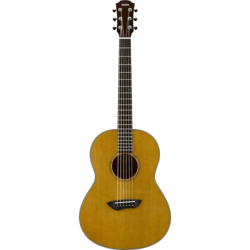 야마하 Yamaha CSF1M VN Parlor Size Acoustic Guitar, Vintage Natural