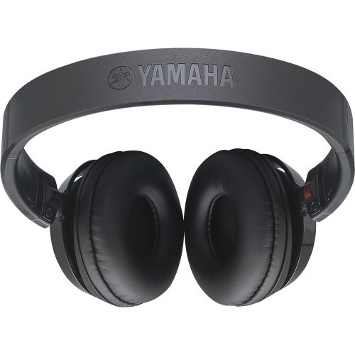 야마하 Yamaha HPH-50B Compact Closed-Back Headphones, Black