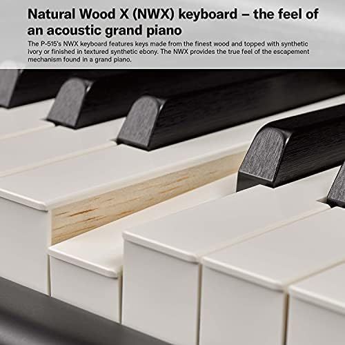 야마하 Yamaha P515 88-Key Weighted Action Digital Piano, White