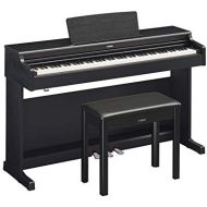 Yamaha YDP164B Arius Series Digital Console Piano with Bench, Black