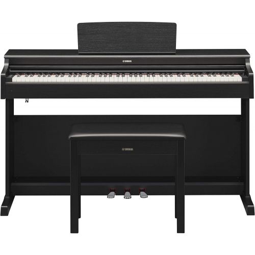 야마하 Yamaha YDP164B Arius Series Digital Console Piano with Bench, Black