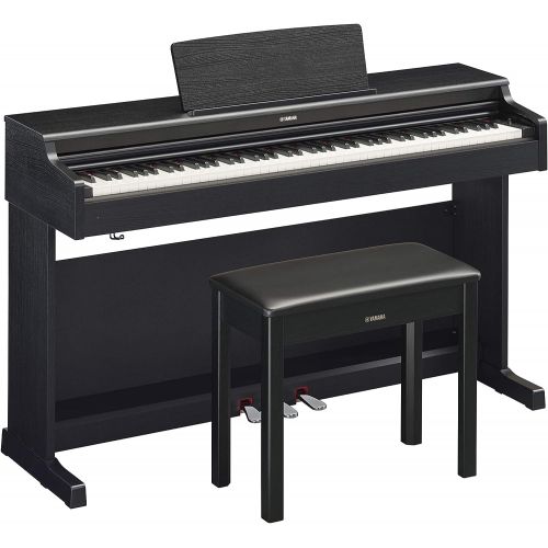 야마하 Yamaha YDP164B Arius Series Digital Console Piano with Bench, Black