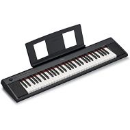 Yamaha NP12 61-Key Lightweight Portable Keyboard, Black (power adapter sold separately)
