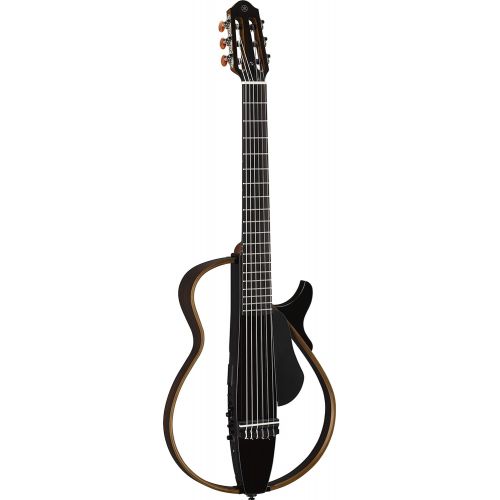 야마하 Yamaha SLG200N Nylon String Silent Guitar, Translucent Black