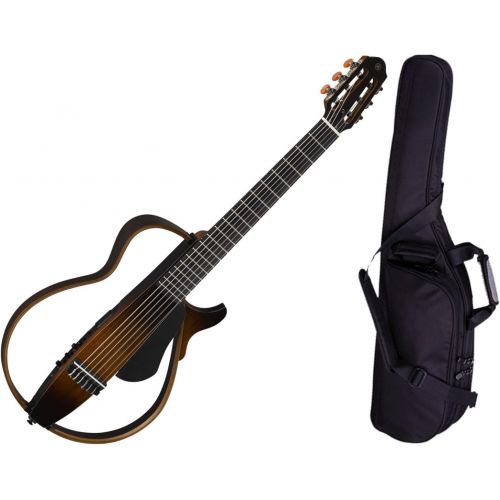 야마하 Yamaha SLG200N Nylon String Silent Guitar, Tobacco Sunburst