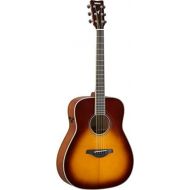 Yamaha FG-TA Transacoustic Guitar w/ Chorus and Reverb, Brown Sunburst
