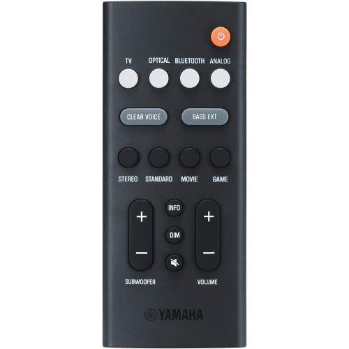 야마하 [아마존베스트]Yamaha SR-C20A Compact Sound Bar with Built-in Subwoofer and Bluetooth