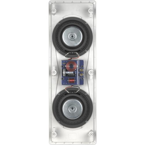 야마하 [아마존베스트]Yamaha In-Wall 150 watts Natural Sound 2-Way Speaker with 1 Titanium Dome Swivel Tweeter & Dual 6-1/2 Kevlar Cone Woofers for Enhanced Center Channel, Plasma LCD Big Screen TV or a