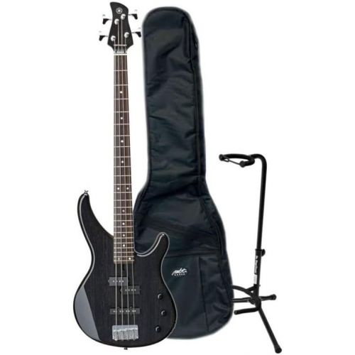 야마하 [아마존베스트]Yamaha 4 String Bass Guitar, Right Handed, Translucent Black, 4-String (TRBX174EW TBL)