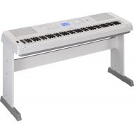 [아마존베스트]Yamaha DGX660WH 88-Key Weighted Digital Piano with Furniture Stand, White