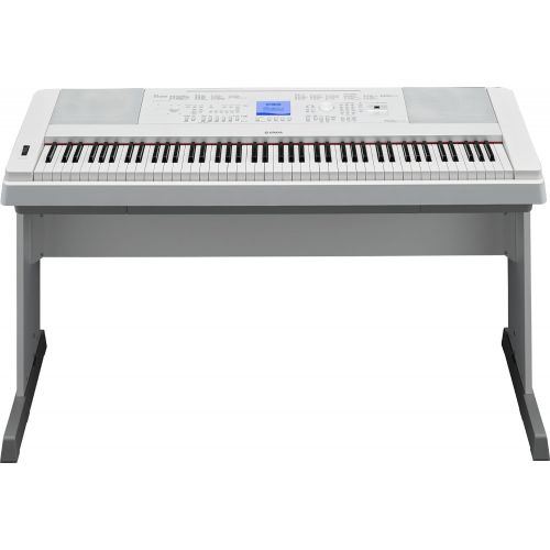 야마하 [아마존베스트]Yamaha DGX660WH 88-Key Weighted Digital Piano with Furniture Stand, White