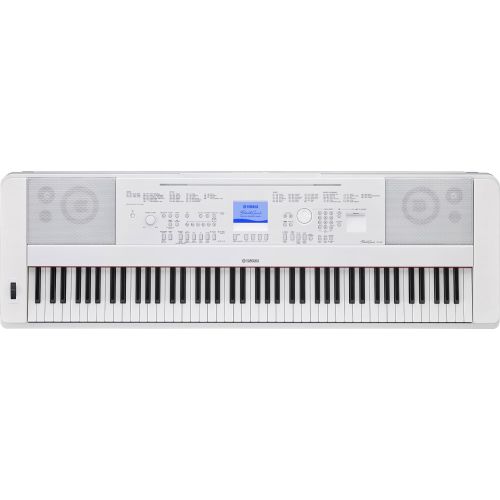 야마하 [아마존베스트]Yamaha DGX660WH 88-Key Weighted Digital Piano with Furniture Stand, White