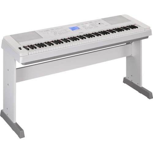 야마하 [아마존베스트]Yamaha DGX660WH 88-Key Weighted Digital Piano with Furniture Stand, White