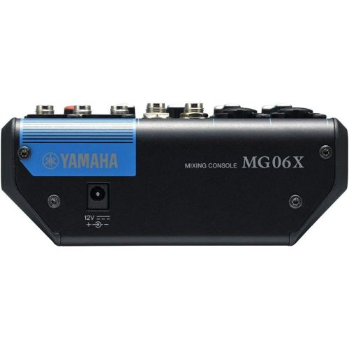 야마하 [아마존베스트]YAMAHA MG06X 6-Input Compact Stereo Mixer With Effects