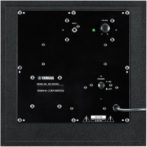 야마하 Yamaha NS SW050 Black 50 W Subwoofer 28 200 Hz Black Single Black