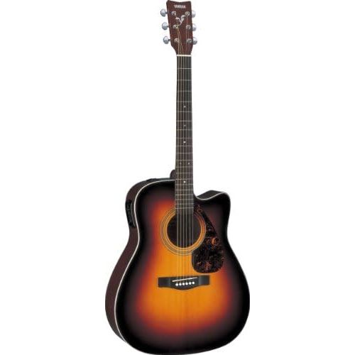 야마하 [아마존베스트]Yamaha GFX370CTBS Full Size Electro-Acoustic Guitar - Tobacco Brown Sunburst