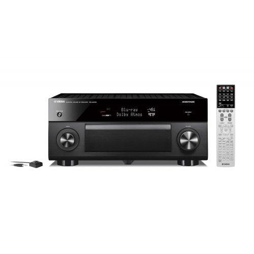 야마하 Yamaha RX-A3070BL AVENTAGE Audio & Video Component Receiver with Bluetooth & BD-A1060BL AVENTAGE Blu-ray Disc Player