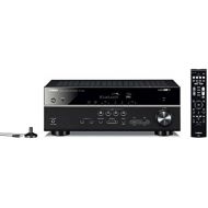 Yamaha Audio Yamaha RX-V483BL 5.1-Channel 4K Ultra HD MusicCast AV Receiver, Works with Alexa
