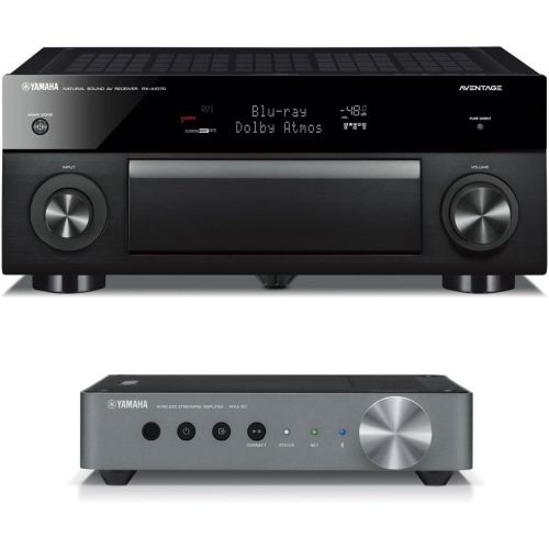 야마하 Yamaha RX-A1070 Network AV Receiver with WXA-50 MusicCast Wireless Streaming Amplifier