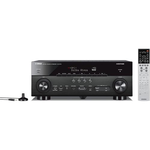 야마하 Yamaha Audio Yamaha AVENTAGE Audio & Video Component Receiver, Black (RX-A770BL), Works with Alexa