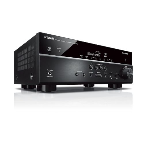 야마하 Yamaha Audio Yamaha RX-V485BL 5.1-Channel 4K Ultra HD AV Receiver with MusicCast - Black