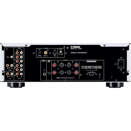 야마하 Yamaha Audio Yamaha A-S301BL Natural Sound Integrated Stereo Amplifier (Black)