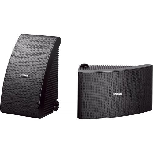 야마하 Yamaha Audio Yamaha NS-AW592BL 150 Watt 6.5-Inch Cone All-Weather Speakers (1 Pair, Black)