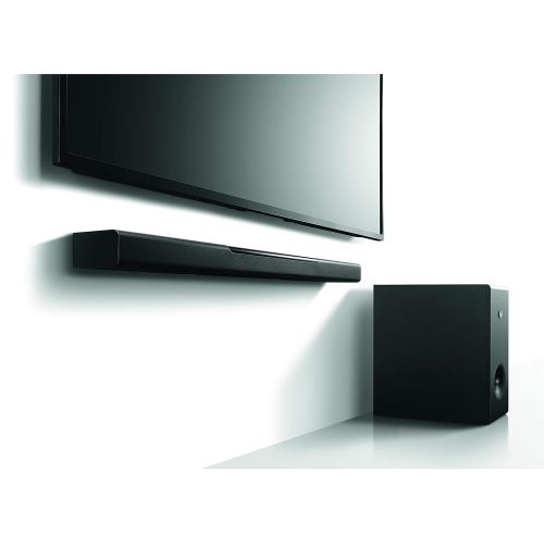 야마하 Yamaha Audio Yamaha MusicCast BAR 400 Sound Bar with Wireless Subwoofer and Alexa Connectivity - Black