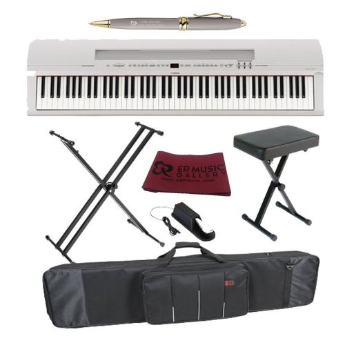 야마하 Yamaha P255 Digital Piano + X Stand + X Bench + Carrying Bag