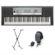 Yamaha YPT-240 61-Key Keyboard Pack with Headphones, Power Supply, and Stand
