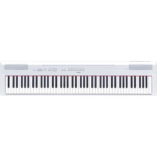 야마하 Yamaha P115 88-Key Weighted Action Digital Piano with Sustain Pedal, White