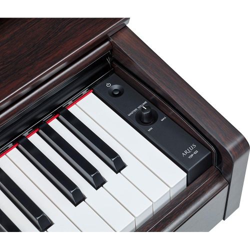 야마하 Yamaha YDP103R Arius Traditional Console Digital Piano with Bench Level 2 Rosewood 190839168658