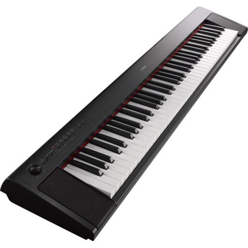 야마하 Yamaha NP32 76-Key Lightweight Portable Keyboard Bundle with Knox Keyboard Stand, Keyboard Bench and and Survival Kit (Includes Power Supply and 2 Year Extended Warranty)