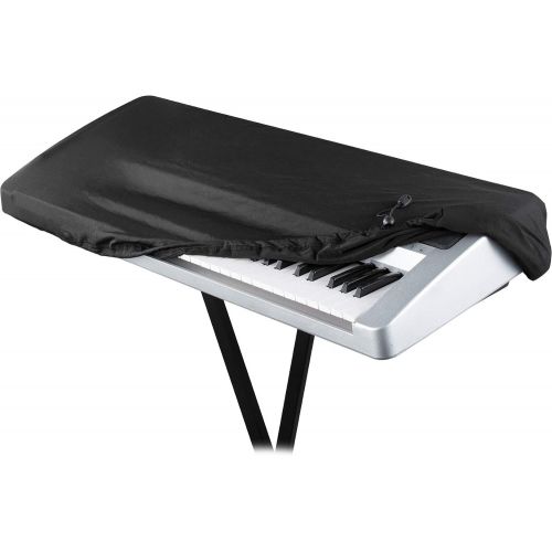 야마하 Yamaha PSREW410 76-key Portable Keyboard with Power Adapter, Knox Double X Keyboard Stand, Bench and Accessory Bundle