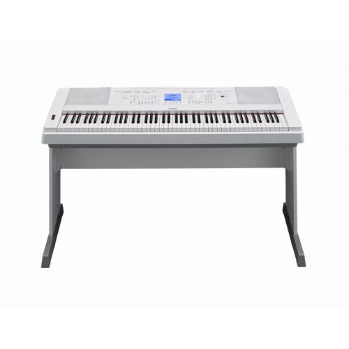 야마하 Yamaha DGX660W 88 Key Digital Piano (White) with Knox Piano Bench Dust Cover and BookDVD