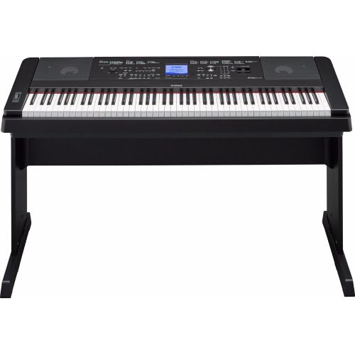 야마하 Yamaha DGX-660 88 Weighted Keys Piano with Knox Piano Bench, Headphones, Sustain Pedal Dust Cover, Book & DVD