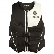 Yamaha Outboards OEM Yamaha Mens Neoprene 2-Buckle PFD Life Jacket Vest (White,Medium)